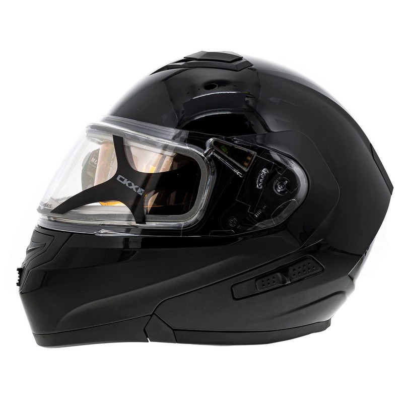 CKX Flex RSV Modular Snowmobile Helmet Double Shield Amber Visor