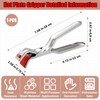 1Pcs Stainless Steel Hot Plate Gripper, Heat Insulation Holder Clip