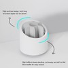 Makeup Brush Holder 360 Degree Rotatable Large Capacity Dustproof Cosmetics