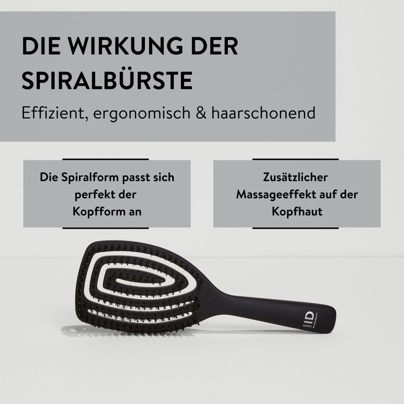 PARSA Beauty Hair ID Silk Shine Spiral Brush - Premium