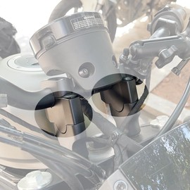 1 Pair Motorcycle Handlebar Risers Adapter Replacement for CMX 250/300/500/1100 2017-2025 CNC Aluminum Handle Bar Riser Clamp Rebel Accessories