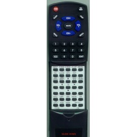 Replacement Remote Control for COBY TFTV3208, TFTV2608, TFTV3708, TFTV4209, TFTV3709