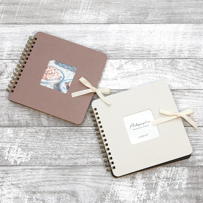 Lab Clip Scrapbook Square Navy SCSQ01-NV