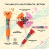 houlishu Mini Multicolor Ballpoint Pens, 25 Count Colorful Writing Pens
