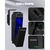 HOLEWOR Gun Safe, Biometric Pistol Safe Fingerprint Quick Access Drop