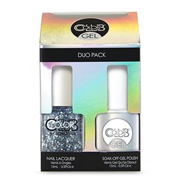 Color Club Gel Duo Pack Gel + Nail Lacquer (Savoy Nights #GEL1011)