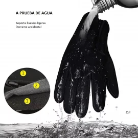 TechMel Guantes Neopreno Touch 2 Puntos Antiderrapante Contra Agua