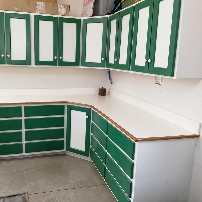 GENHAKON 40 Packs White Ceramic Cabinet Knobs, Glossy Ceramic Knobs,