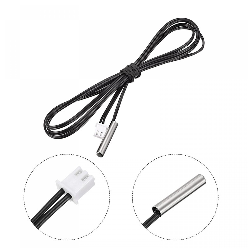 sourcing map 1 Pack 19.7 Inch 20K NTC Thermistor Extruder