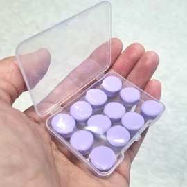 Noise-Cancelling Earplugs for Sleep, Snoring, Swimming, Study & Military Use 12 Count Light Blue 2ea