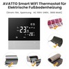AVATTO Thermostat for Electric Underfloor Heating, Smart WiFi Thermostat Programmable