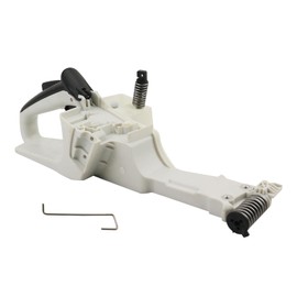 Fuel Tank Assembly Rear Handle Fuel Tank Trigger Assembly Compatible with MS251 MS231 Chainsaw Replace 1143 350 0825