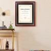 FramePro 11x14 Diploma Frame with Black over Gold Mat, 14x17