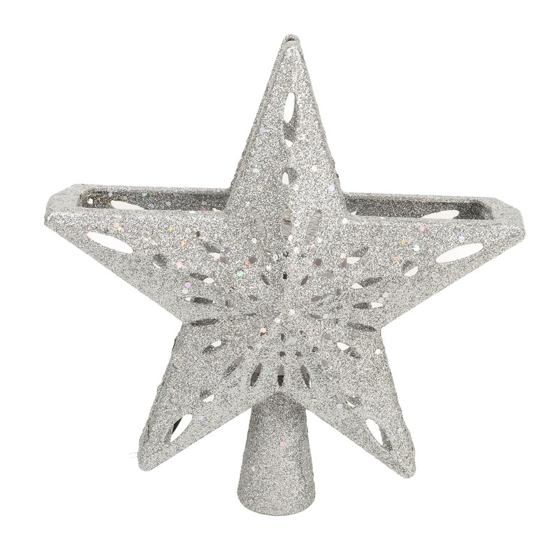 Christmas Tree Topper Lighted with Projector Christmas Star Tree Topper