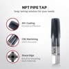 ColumPRO 1/4”-18 NPT Pipe Tap, High-Speed Steel Thread Tap with