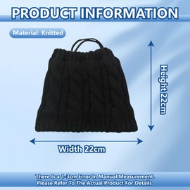 OYIWINMI Winter Snoods For Men,Plush Warm Neck Warmer,Unisex Winter Neck Gaiter,Windproof Neck Scarf,Suitable For Skiing, Mountaineering, Running And Cycling