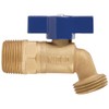 NIBCO Fig No QT56X, 1/2 in. Brass Hose Bibb, Quarter