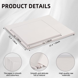 Wrapping Paper for Moving, Two Sizes 15.4" x 21.3" & 12" x 12", 200 Sheets