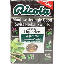 Ricola Box - Liquorice With Stevia 45g (PACK OF 8)
