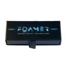 FOAMER CLT (L 6) • 6 Paar Noise Cancelling Schaum Ohrpolster für Libratone TRACK Air+ True Wireless In-Ear Kopfhörer • Ersatz für Silikon Ohrstöpsel • Extra Bass & Klarer Klang