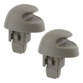 TQPONLY Sun Visor Holder Retainer Clips (2 Pcs) | Compatible with 2000-2003 Dodge Dakota Durango Accessories Car Visor Organizer | Replacement 5GE11TL2AA