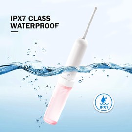 High-Pressure Electric Bidet with USB-C Rechargeable Handheld Sprayer, Portable Travel Bidet for Men and Women, Personal Hygiene, and Postpartum Care (Pink, 180ML)