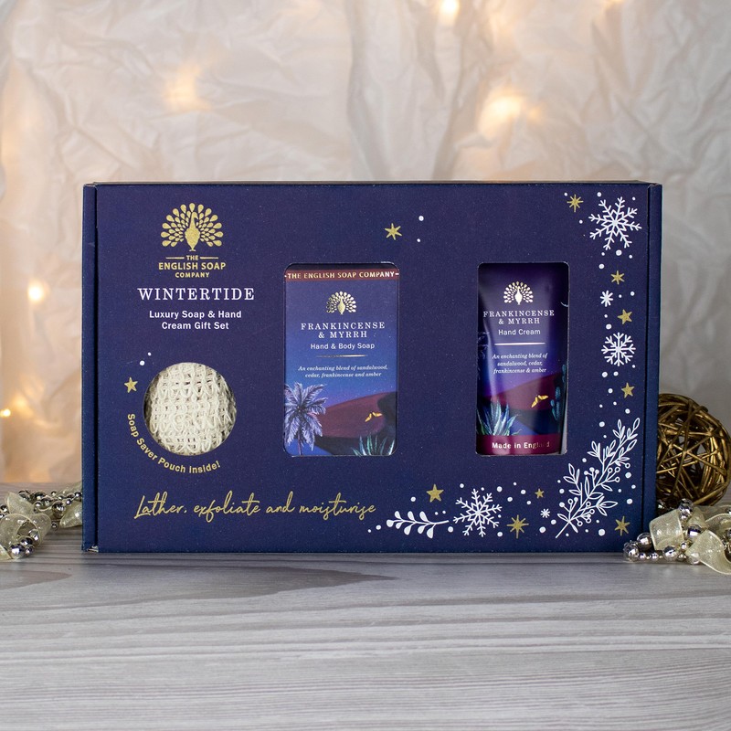 Wintertide Frankincense & Myrrh Luxury Soap & Hand Cream Hand