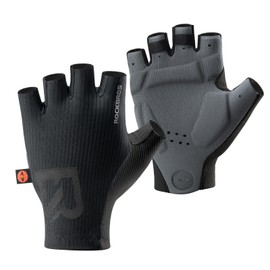 ROCKBROS Cycling Gloves Half Finger Men & Women, Breathable & Shock Absorbing Cycling Gloves with Ergonomic 3D Padding for MTB, Road Bike, Gravel & Fitness