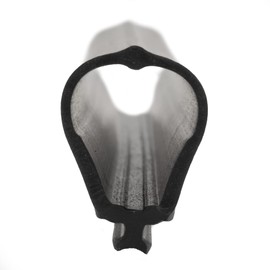 RecPro RV Secondary Slide-in Seal 3/4" Bulb Fits 1/4" Slot Weather Stripping (5-Feet)