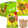 Generic 10 x Sour Pattch Kids Bag 130g - Fruit