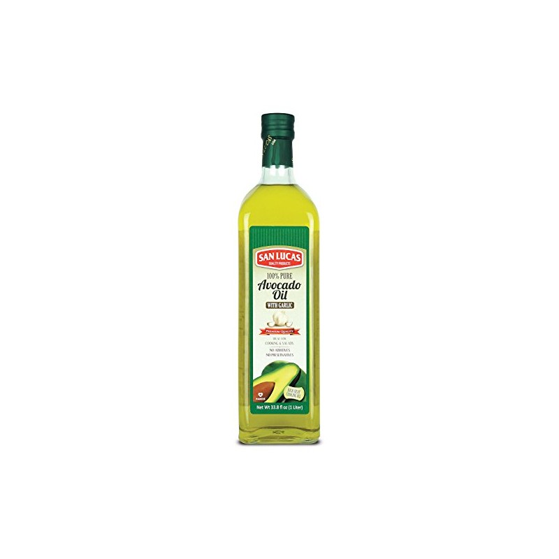 San Lucas 100% Pure Avocado Oil with Garlic Kosher 1