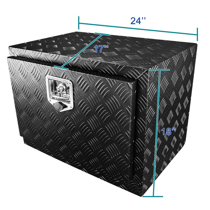 SPEC-D TUNING Heavy Duty Aluminum Utility Chest Tool Box Storage