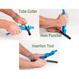 Digg Basic Drip Irrigation Mini Kit Tube Cutter / Adjustable Stake / Emitters / Punch