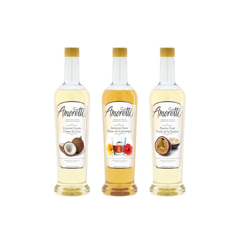 Amoretti - Tropical Syrups 3 Pack