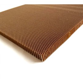 Diycoming 1pcs Aramid Honeycomb Core Sheet Panel 300x300x15mm Ultra-Lightweight for Repairing Boat,Frames