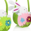 com-four® Felt Easter Basket for Filling - Felt Bag Easter