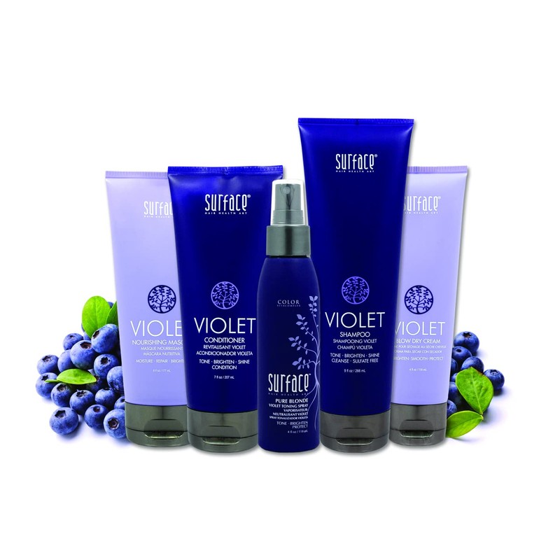 Surface Hair Violet Blow Dry Cream, 4 Fl Oz