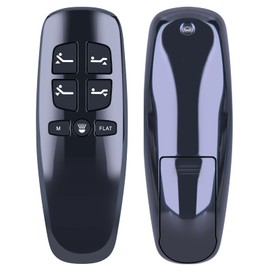 HJH13D Replacement Remote Control Compatible with Richmat Milemont and Lucid Adjustable Bed (Color: Black