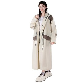 VaTcsAxg Raincoat, Women's, Bicycle, Backpack, Poncho, Men's, Bicycle, Raincoat, Quick Drying, Multi-functional, Foldable, Lightweight, Work or School, Windproof, Waterproof, Heavy Rain, Rainy Season,