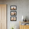 Rexllon 4x6 Wall Hanging Picture Frames Collage with 3 Opening