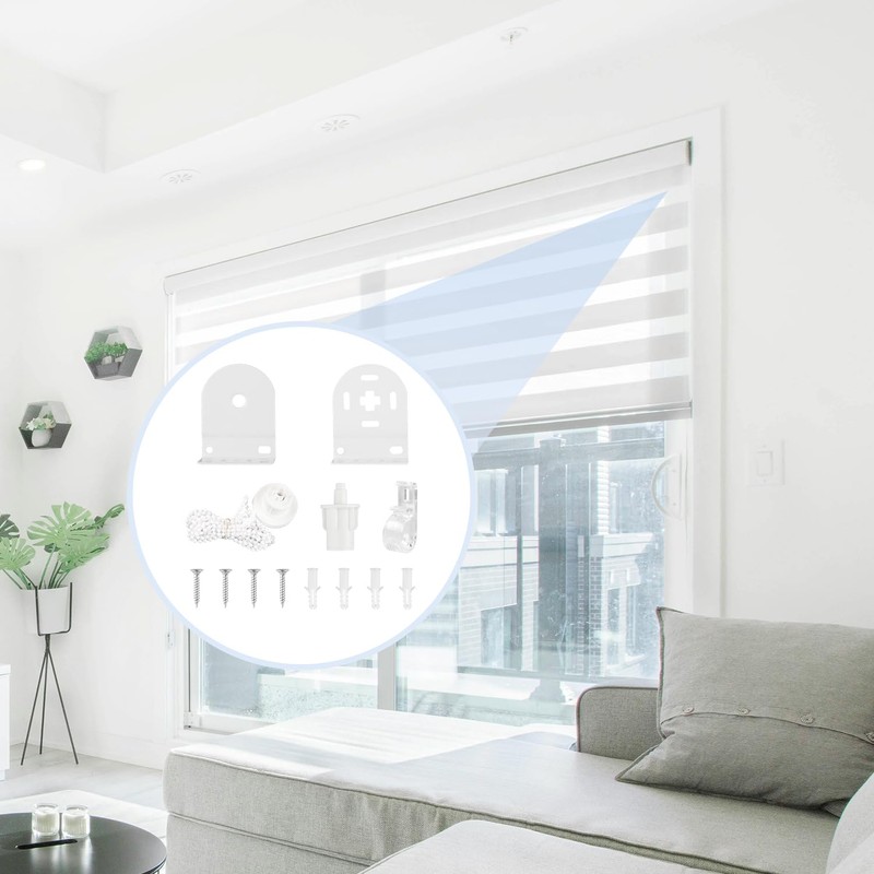 Bojueshaw 32MM Metal Roller Blind Bracket Set – Window Shade