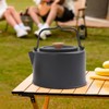 Bacocoo Camping Kettle, Portable Stovetop Tea Kettle Fast Heating Boiling