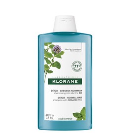 Klorane Aquatic Mint Detoxification Shampoo with Bio Water Mint, 400ml