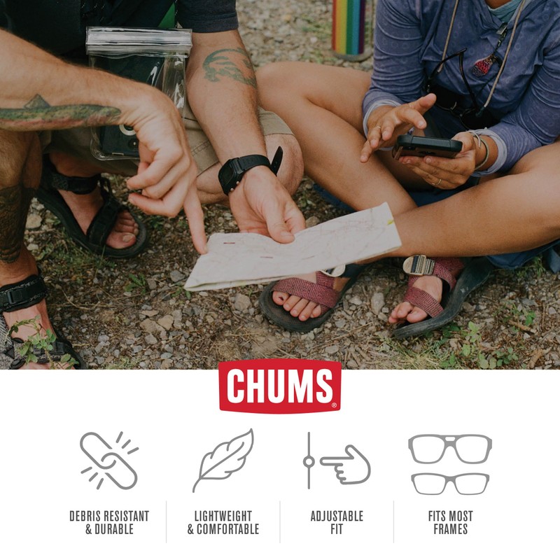 Chums Slip Fit Rope Glasses Retainer - Unisex Adjustable Eyewear