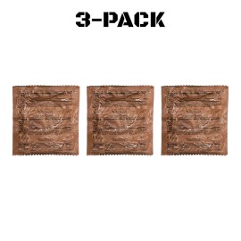 Sterling Foods Military Surplus MRE Dessert, Oatmeal Cookie, Pack of 3 to 24 (Your choice) - 3
