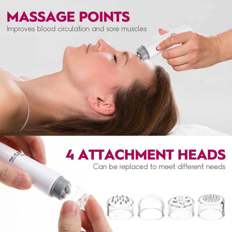 FOMIYES Facial Massager: 4 in 1 Mini Electric Acupressure Massager