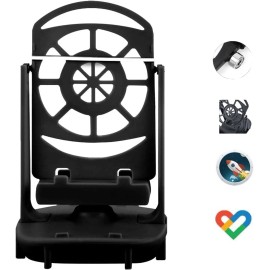 TeckeeTom Phone Swing, Step Counter Pedometer Compatible with Black(Battery free model)