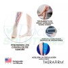 Therafirm Media Therafirm Antiembolica 18 Mmhg T Mediana Color Blanca