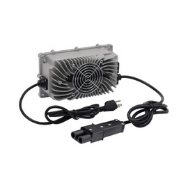 Generic 48 Volt 10 AMP Waterproof Golf Cart Battery Charger for Yamaha Golf Cart G14 G16 G19 G22 Drive with 2 Pin Plug Waterproof IP68