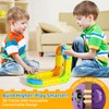 KlickRail Electric Train Set Flexible Race Track for Kids 4